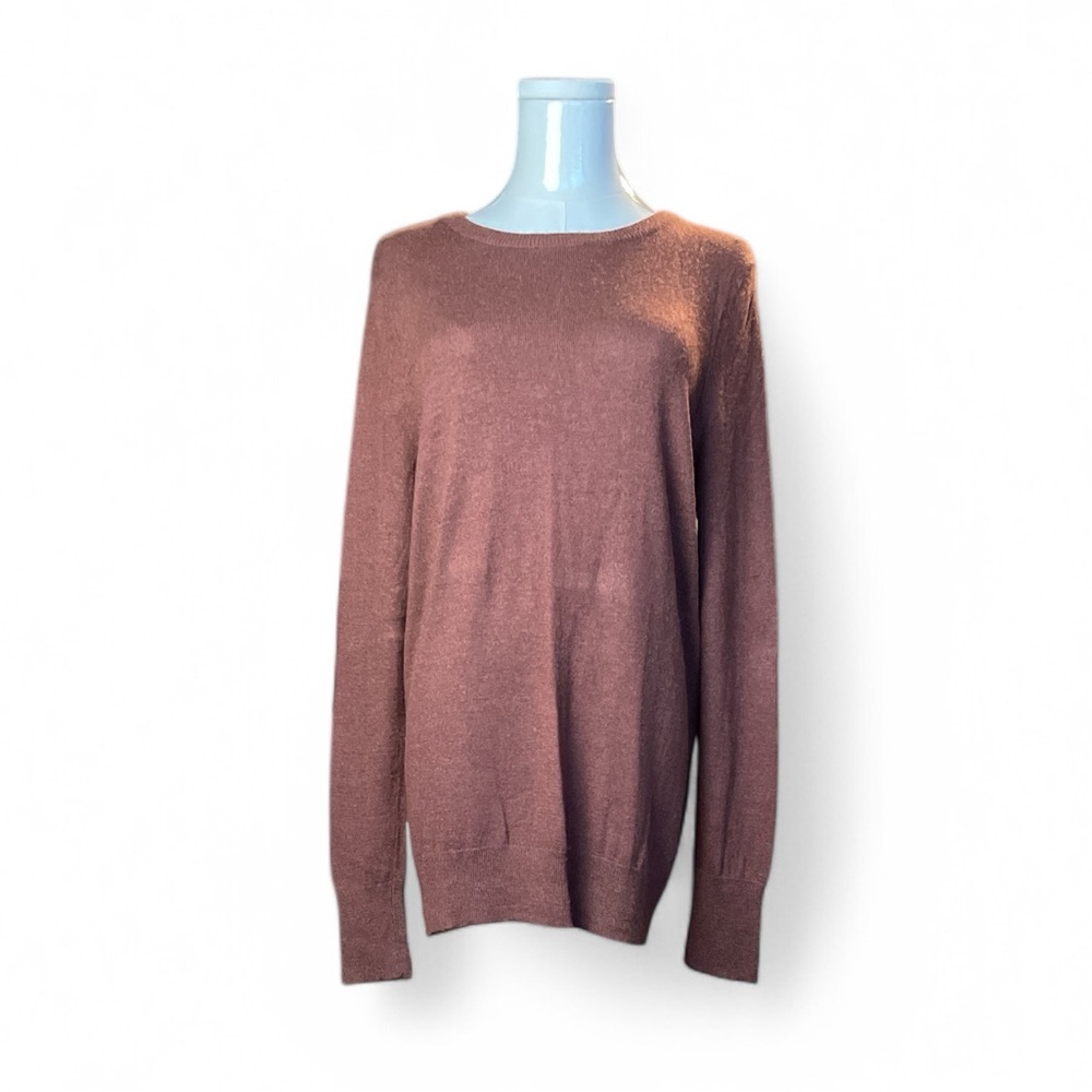 A New Day Brown Crew Neck Sweater